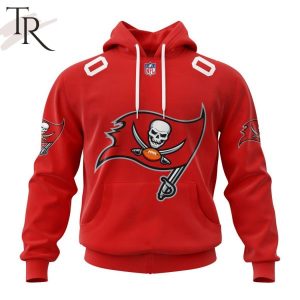 NFL Tampa Bay Buccaneers 2024 Personalized Name And Number Hoodie