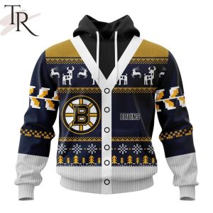 NHL Boston Bruins  Specialized Unisex Sweater For Chrismas Season Hoodie