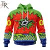 NHL Dallas Stars Special Nickelodeon Design Hoodie