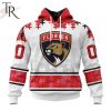NHL Florida Panthers Special Autism Awareness Design With Home Jersey Style Hoodie