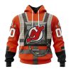 NHL New Jersey Devils Star Wars Rebel Pilot Design Personalized Hoodie
