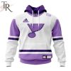 NHL St. Louis Blues Personalize 2023 Hockey Fight Cancer Hoodie