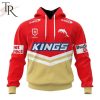 NRL Dolphins Personalized 2024 Home Kits Hoodie