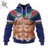 NRL New Zealand Warriors Special Men Ripped Design Hoodie