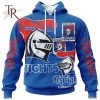 Personalized NRL Newcastle Knights Special Retro Logo Design Hoodie 3D